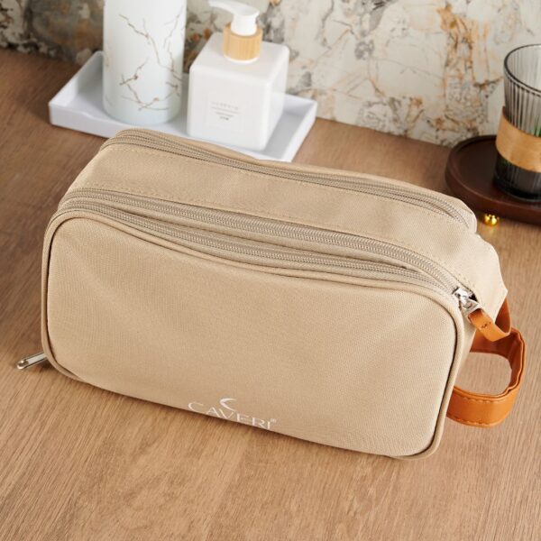 Wanderlust Toiletry Bag - Sand - Image 3