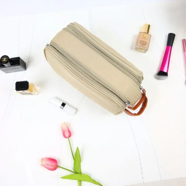 Wanderlust Toiletry Bag - Sand - Image 11