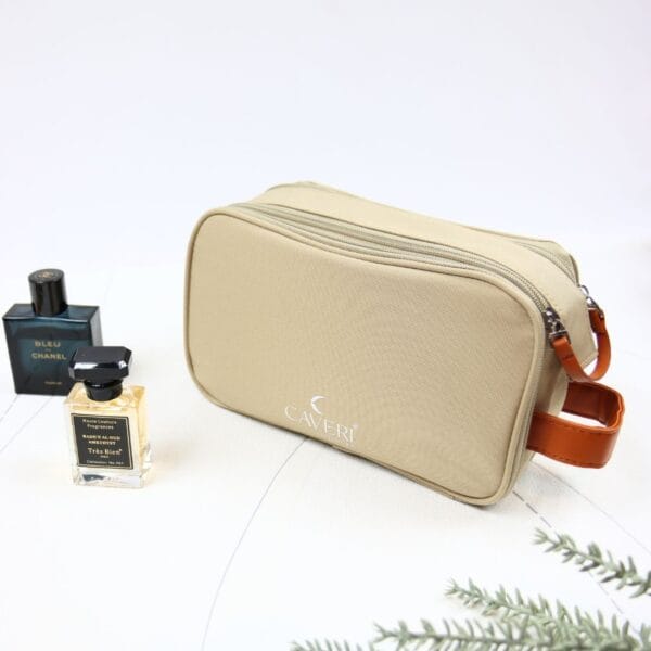Wanderlust Toiletry Bag - Sand - Image 14