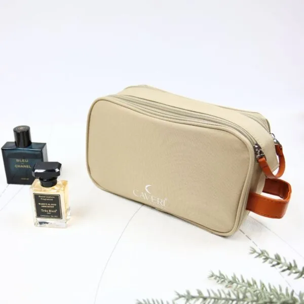 Wanderlust Toiletry Bag - Sand - Image 14