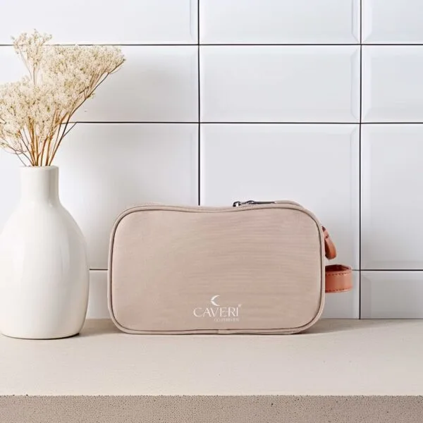 Wanderlust Toiletry Bag - Sand - Image 9