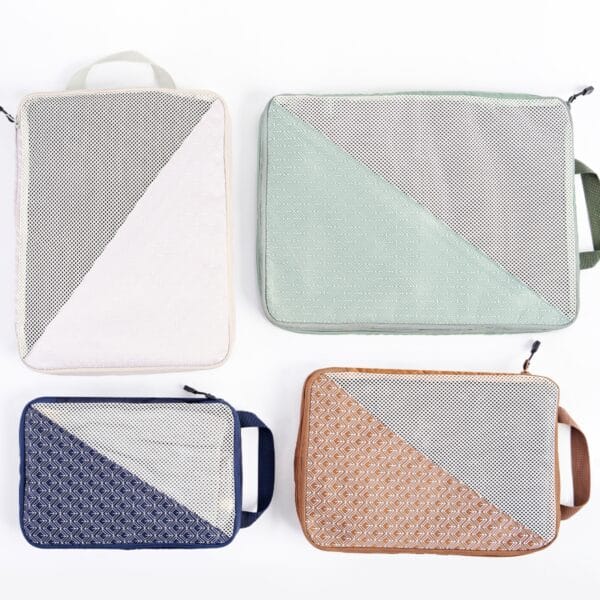 Caveri luxury Compression Packing Cube set | Travel Organizer | Compact Luggage Storage