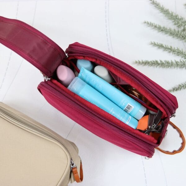 Wanderlust Toiletry Bag - Royal Fuchsia - Image 5