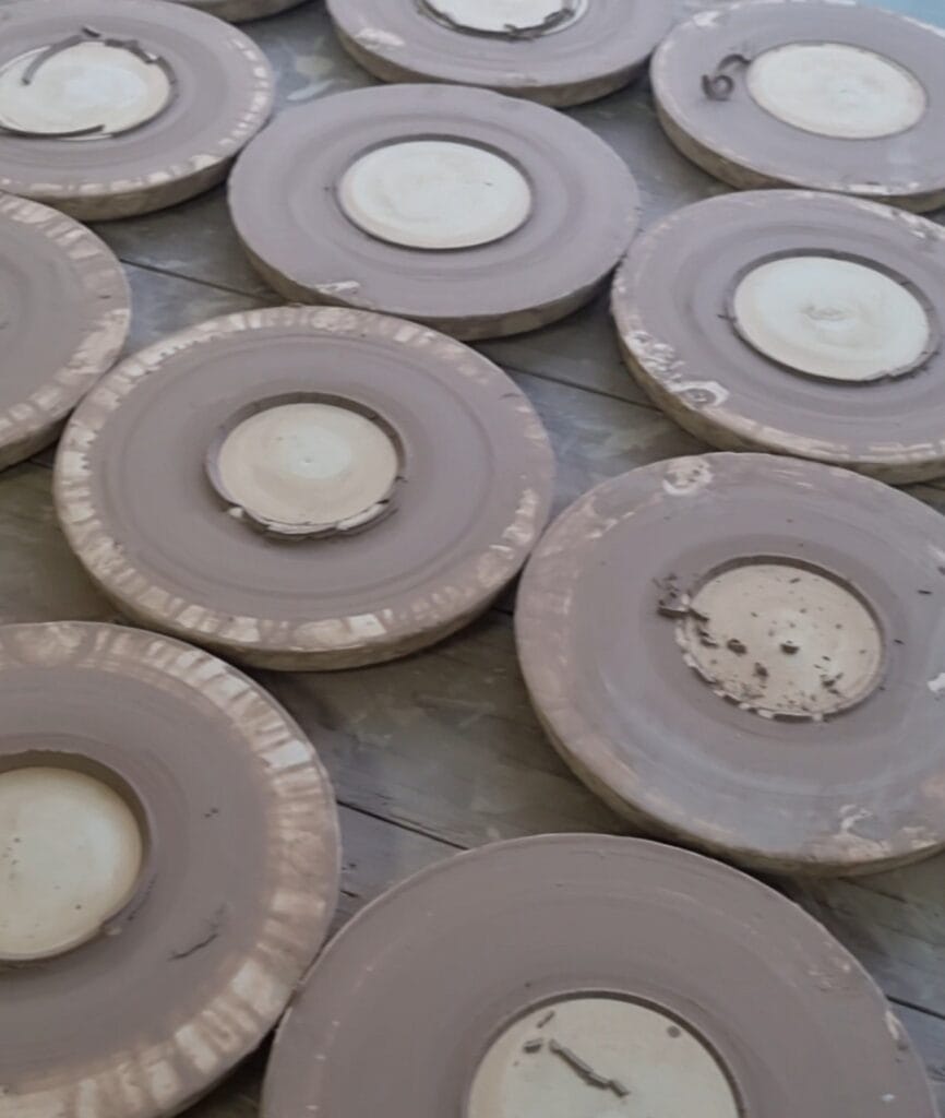 Artisan workshop ceramic moulds teapot production process traditional Chaozhou pottery making handcraft techniques tools