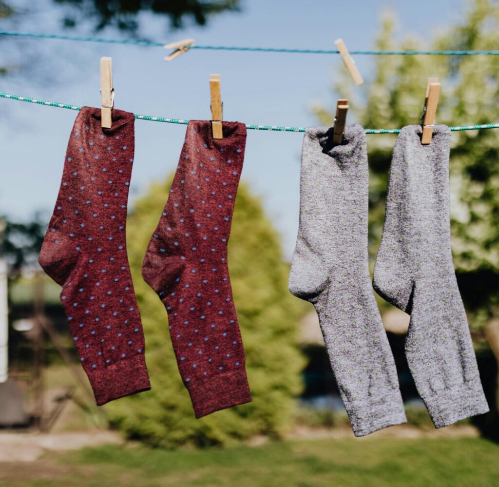 men's socks, symbolizing traditional Father’s Day gifts that are practical but often predictable and boring