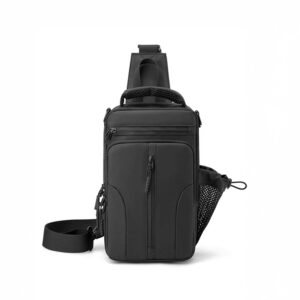 Tony Crossbody Sling Bag Dark Grey